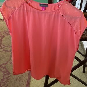 Vince Camuto Vibrant Coral Blouse